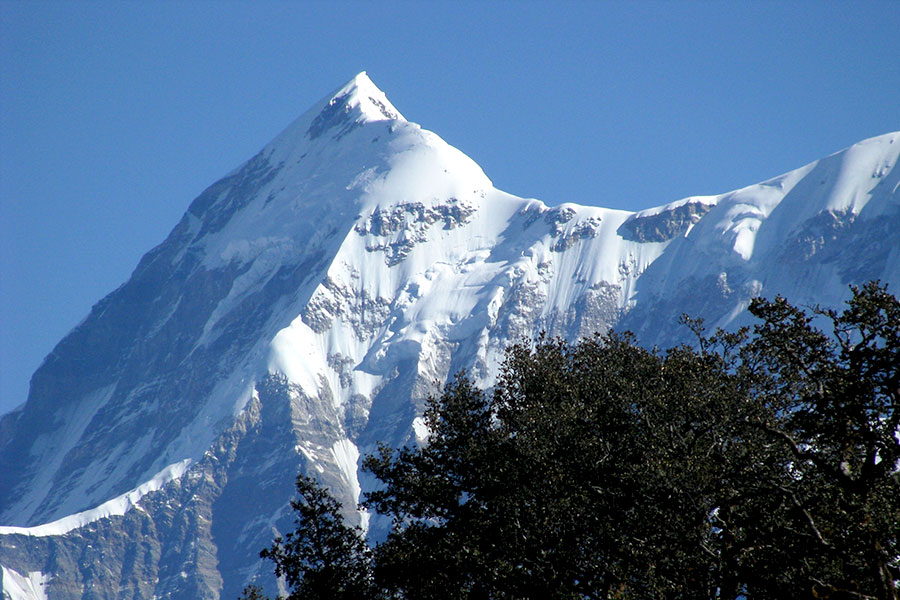 Himalayas with Taj Mahal