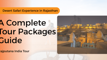 Desert safari in Rajasthan tour packages with camel ride, sand dunes and Thar Desert experience